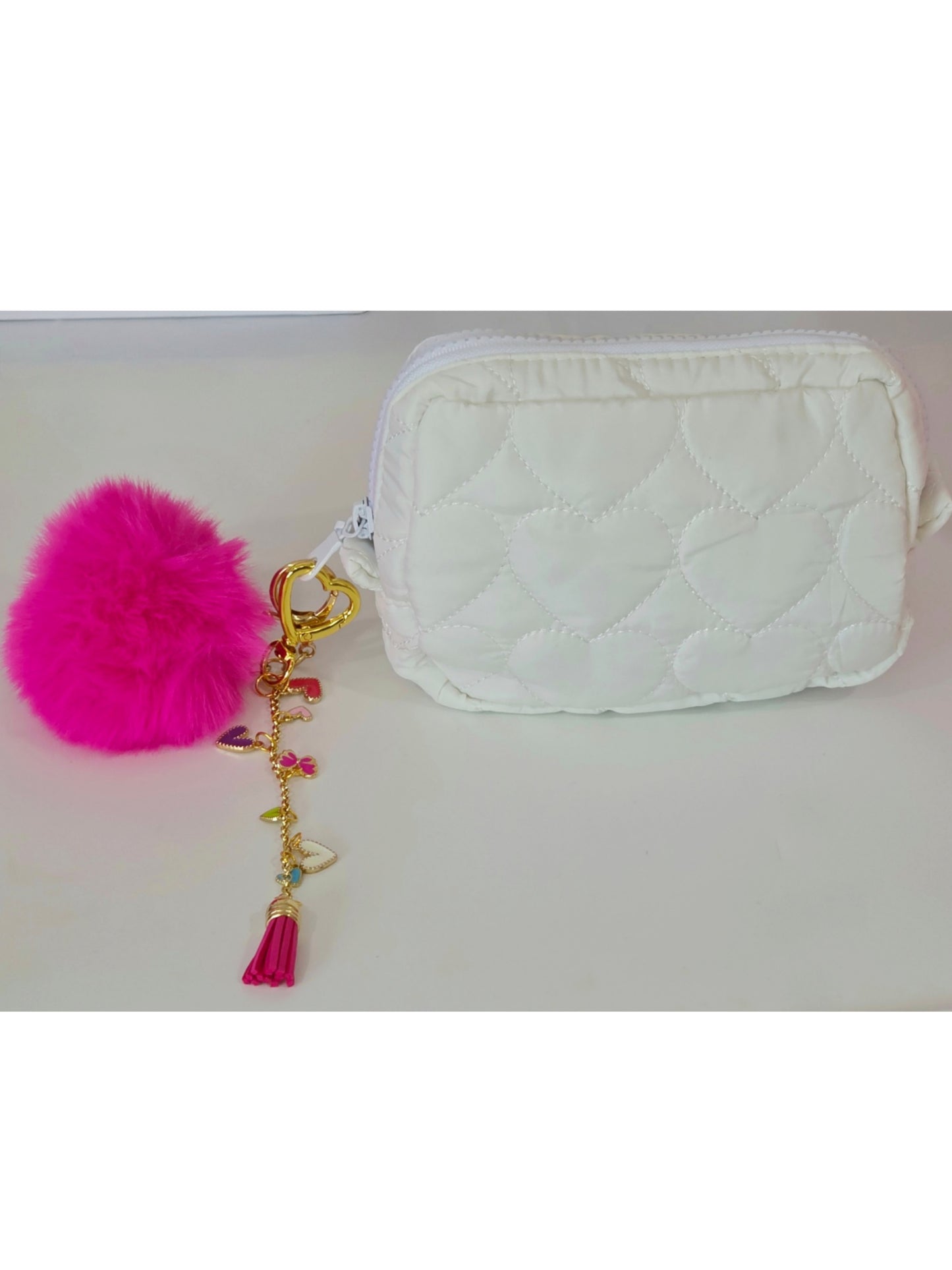 Heart-Shape Butterfly Keychain