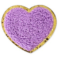 3D Embroidered Love Glitter Hearts Patches