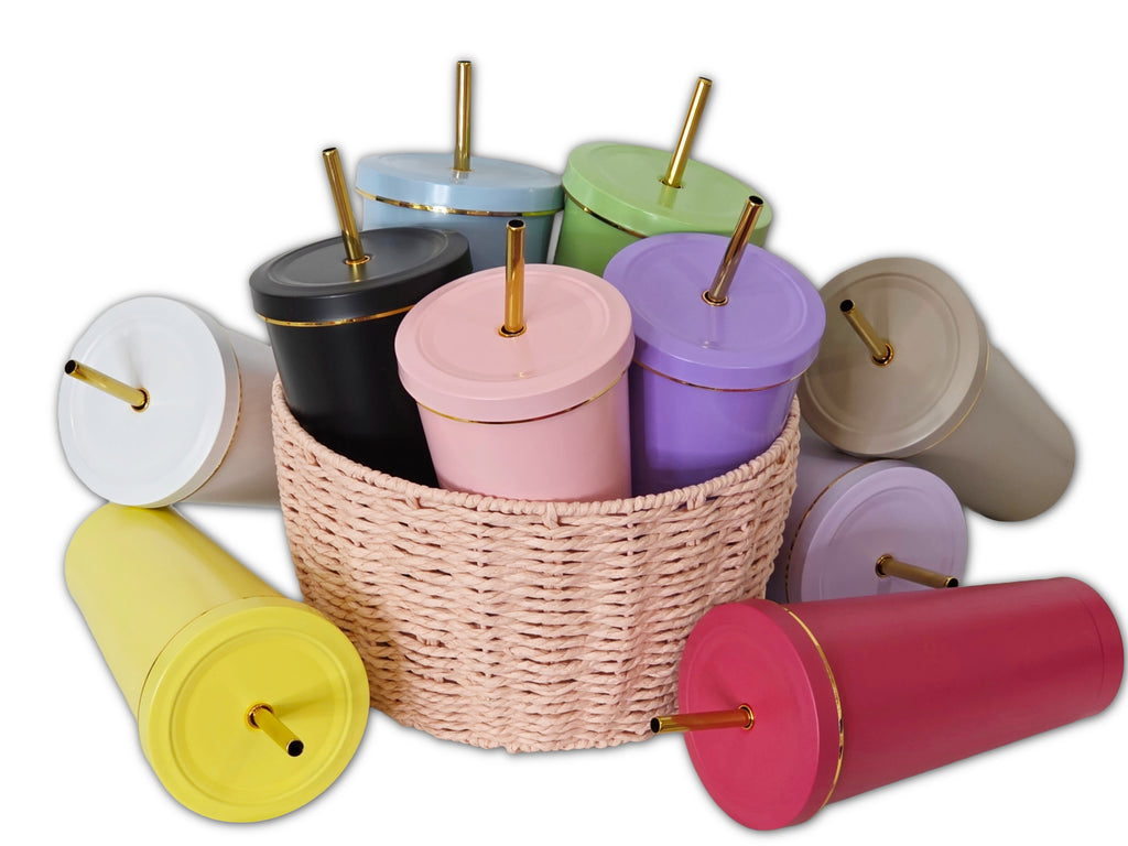 Gold Stainless Steel Tumblers
