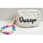 Heart Custom Puffer Pouch Bag