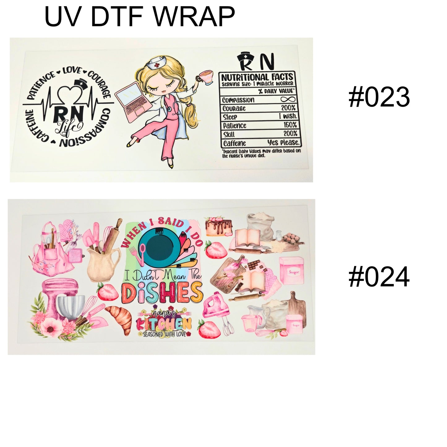 UV DTF WRAP