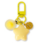 Initial Star Keychain