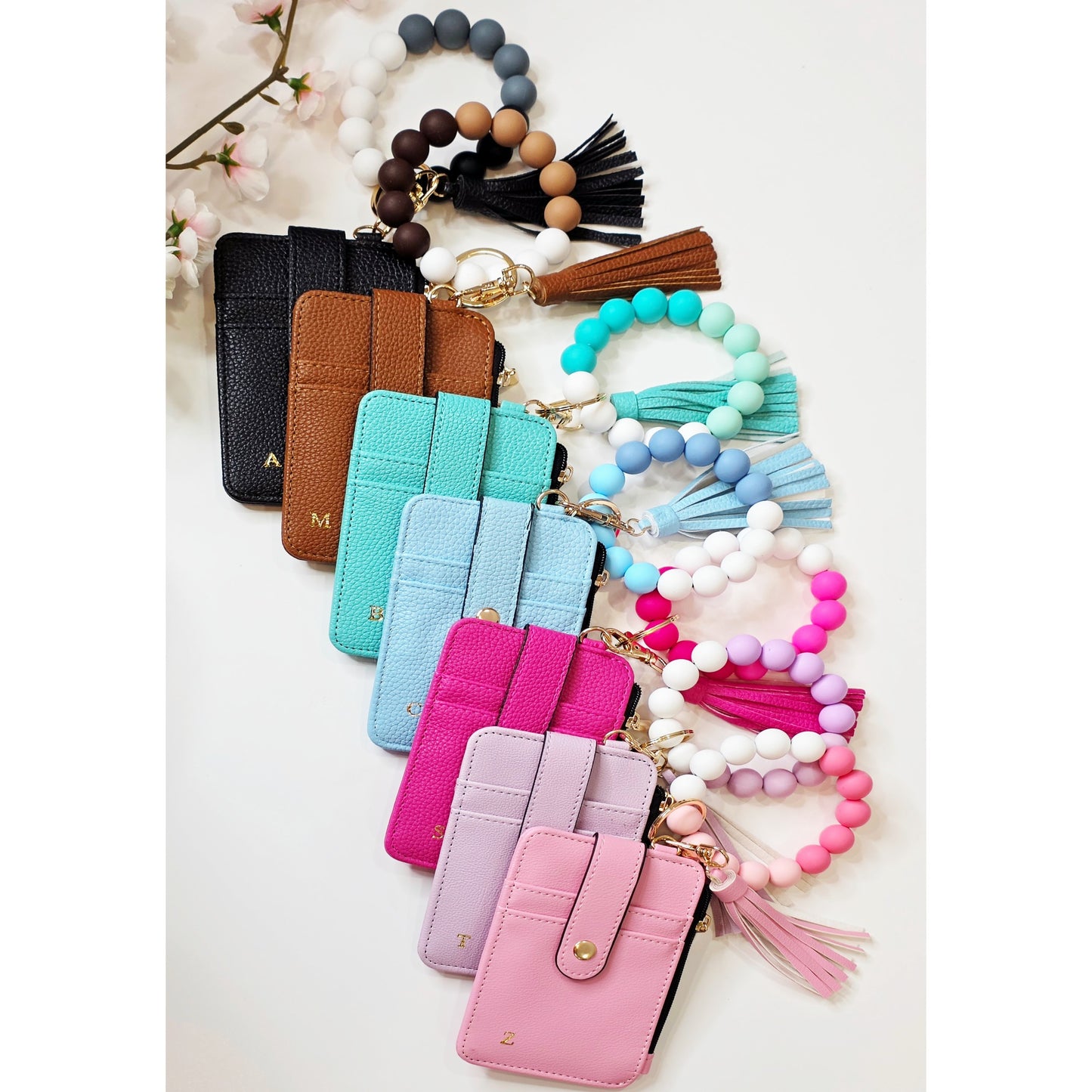 Silicone Beaded Custom Wallet