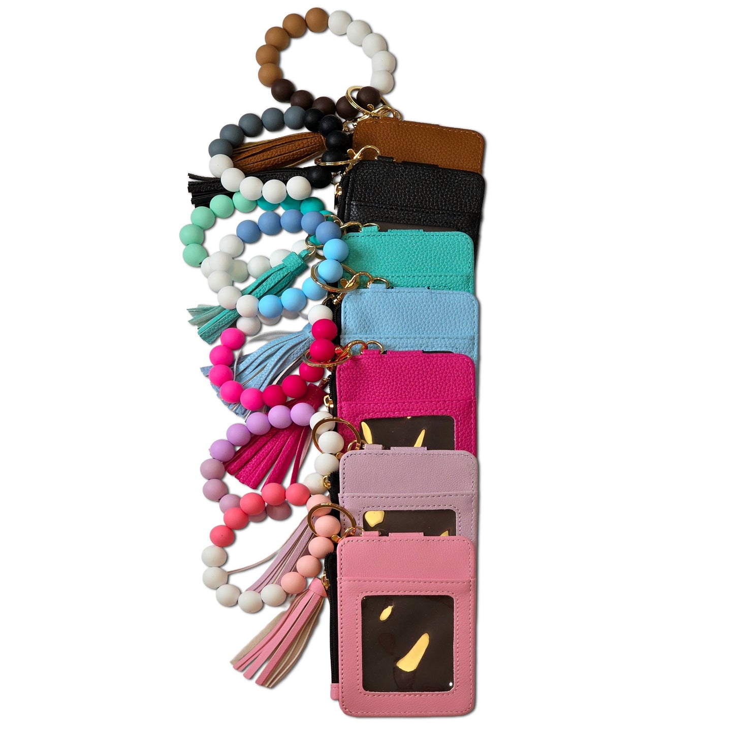 Silicone Beaded Custom Wallet