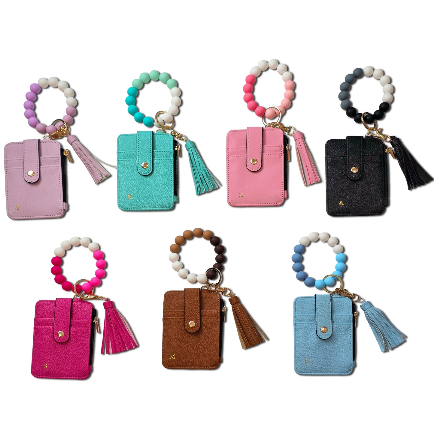 Silicone Beaded Custom Wallet