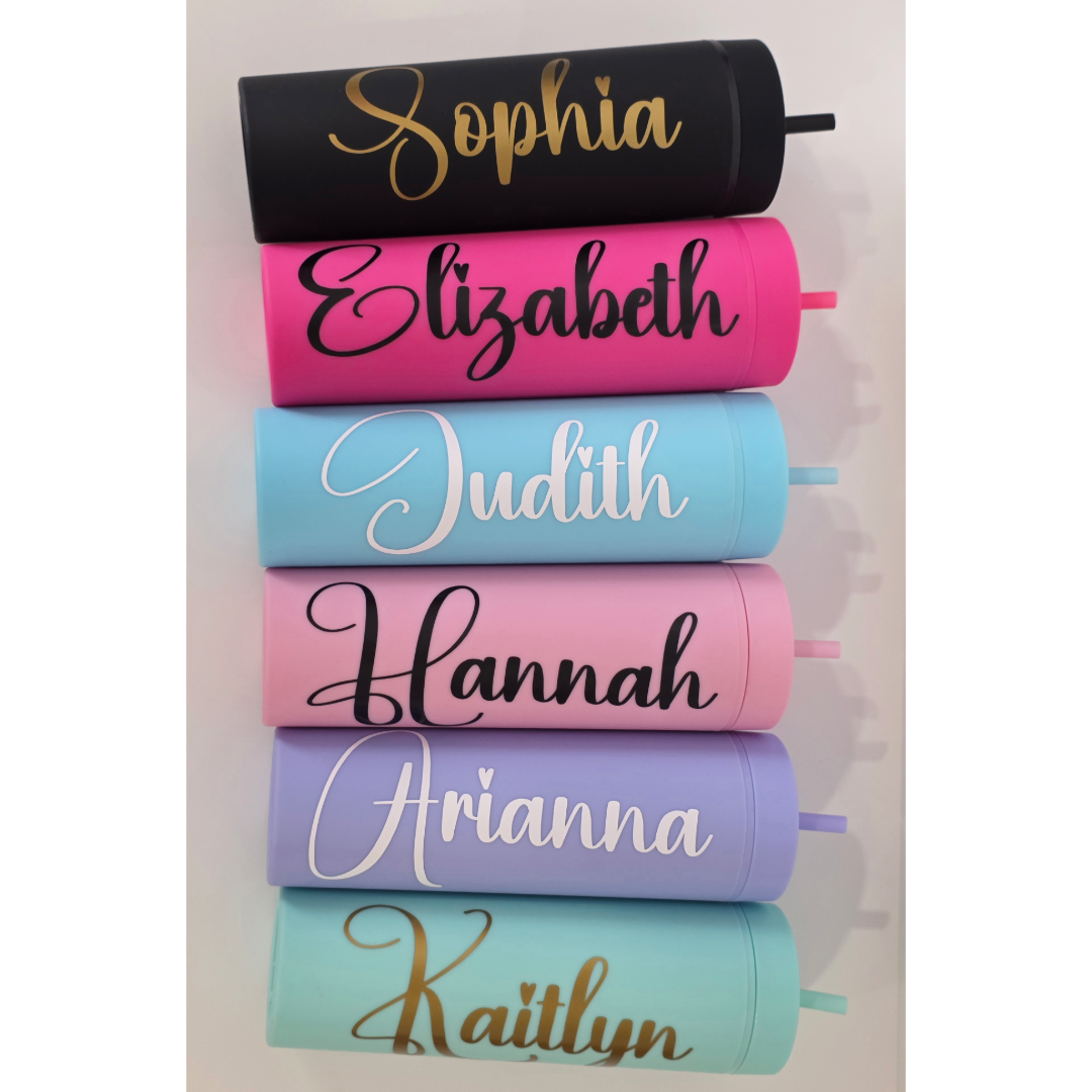 Customized Slim Skinny Tumblers