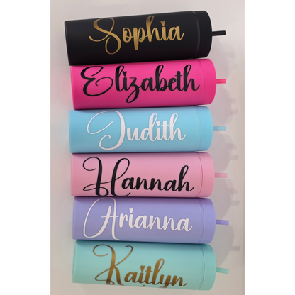 Customized Slim Skinny Tumblers