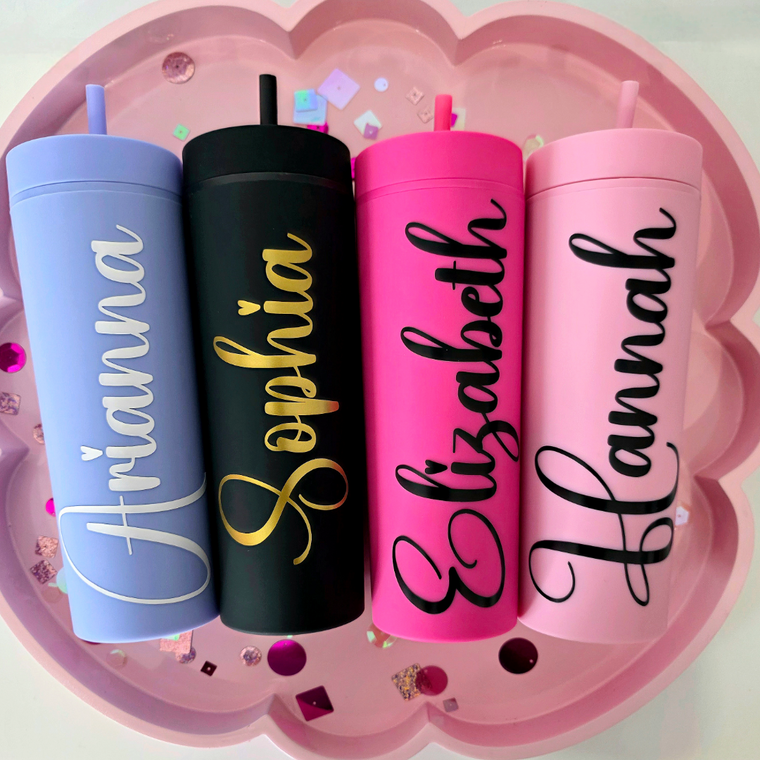 Customized Slim Skinny Tumblers