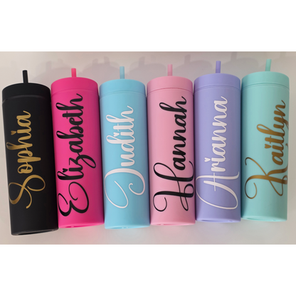 Customized Slim Skinny Tumblers